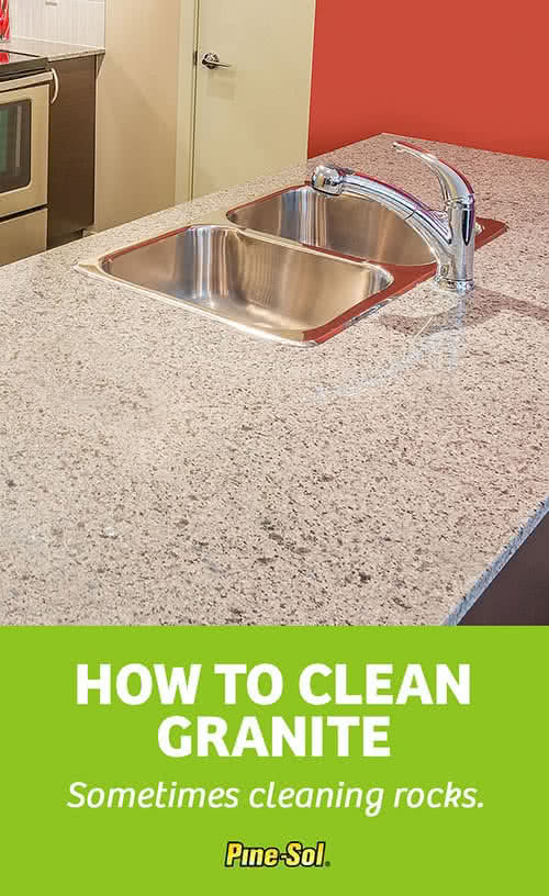 How To Clean Granite Pine Sol, How To Clean Granite Kitchen Counter