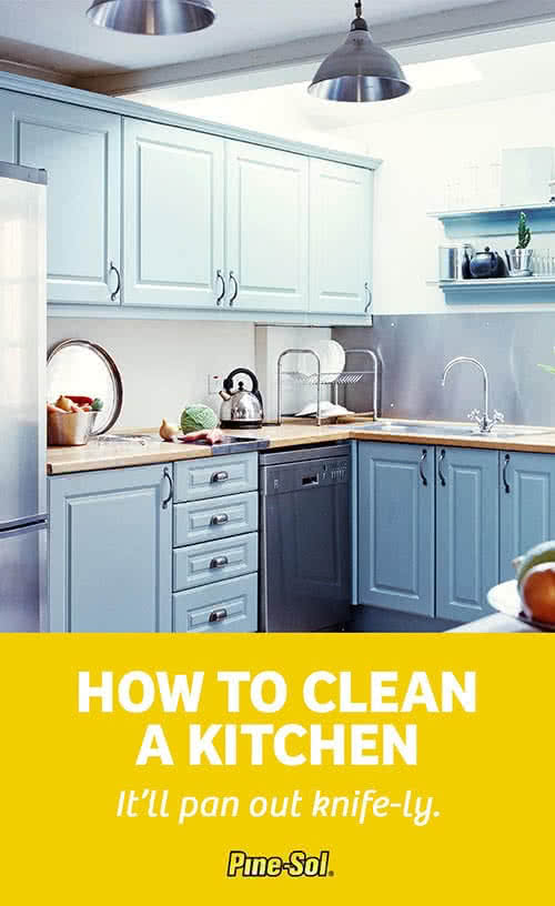 How To Clean A Kitchen Pine Sol