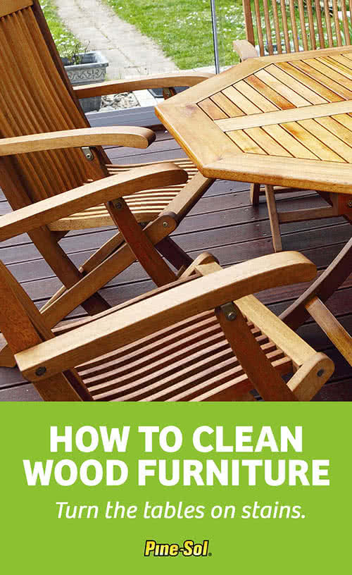 Can You Use Pine Sol on Wood Furniture
