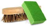 Scrub Brush and Sponge
